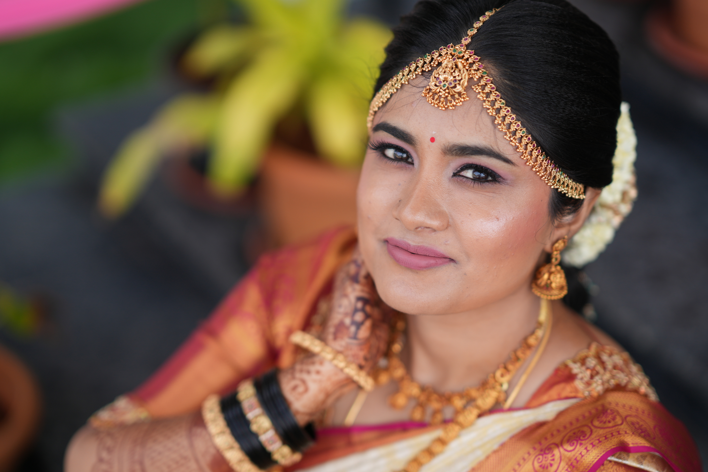 Natural radiant bridal makeup